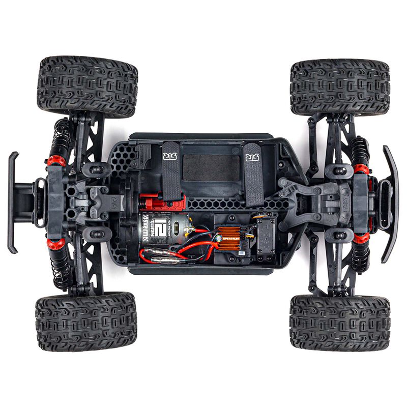 ARRMA 1/10 VORTEKS 4X2 BOOST MEGA 550 Brushed Stadium Truck RTR with Battery & Charger, Gunmetal
