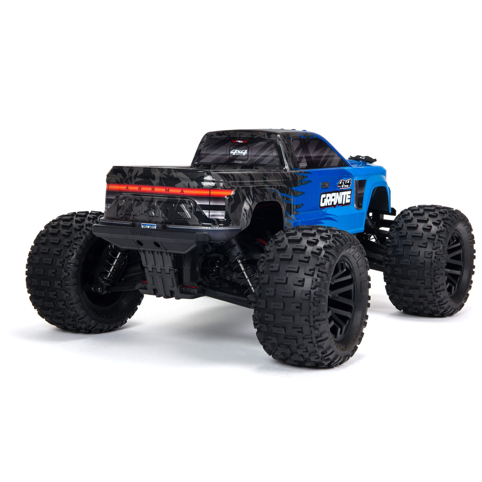 ARRMA 1/10 GRANITE 4X4 MEGA 550 Brushed Monster Truck RTR, Blue