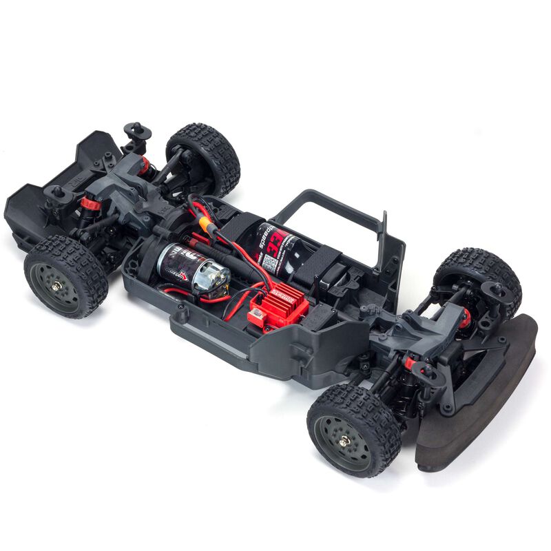 ARRMA 1/8 INFRACTION 4WD MEGA Resto-Mod Truck RTR, Red/Blue