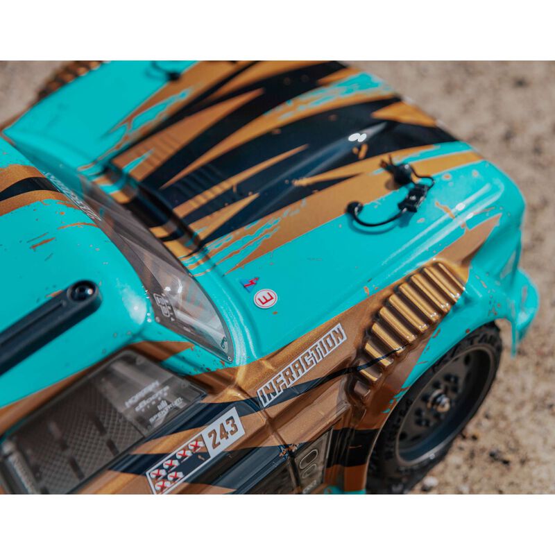 ARRMA 1/8 INFRACTION 4WD MEGA Resto-Mod Truck RTR, Teal/Bronze