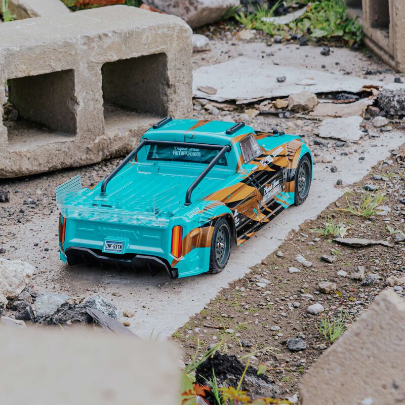 ARRMA 1/8 INFRACTION 4WD MEGA Resto-Mod Truck RTR, Teal/Bronze