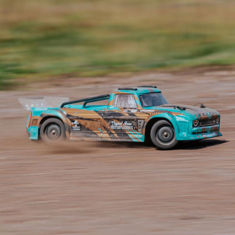 ARRMA 1/8 INFRACTION 4WD MEGA Resto-Mod Truck RTR, Teal/Bronze