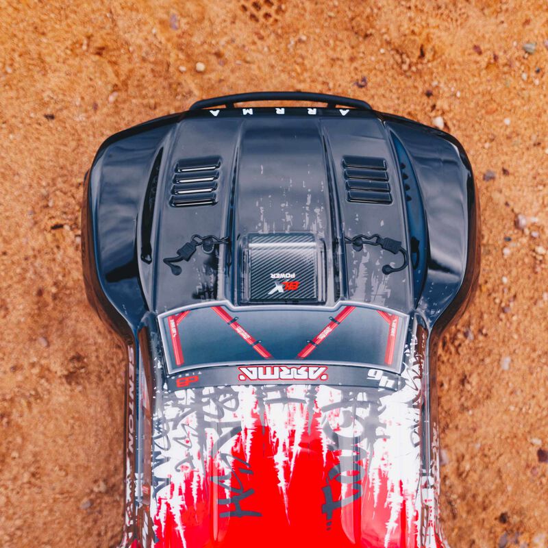 ARRMA 1/10 SENTON 4X4 V3 3S BLX Brushless Short Course Truck RTR, Red
