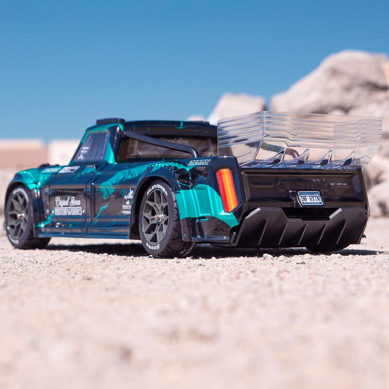 ARRMA 1/8 INFRACTION 4X4 3S BLX 4WD All-Road Street Bash Resto-Mod Truck RTR, Teal