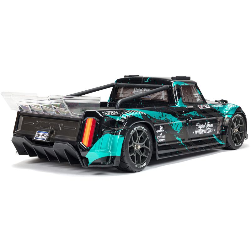 ARRMA 1/8 INFRACTION 4X4 3S BLX 4WD All-Road Street Bash Resto-Mod Truck RTR, Teal