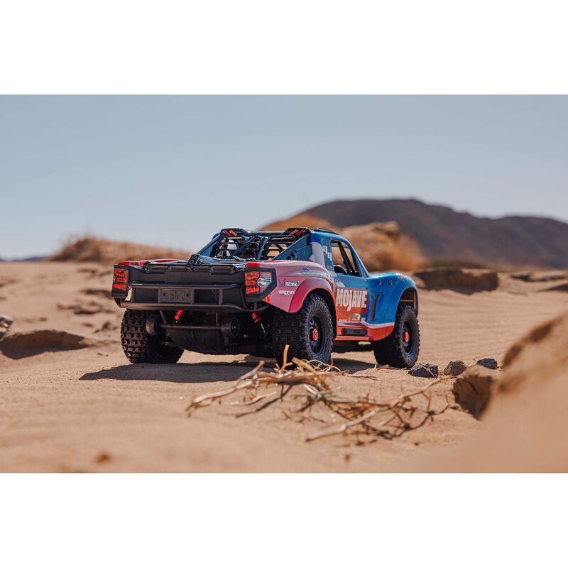 ARRMA 1/8 MOJAVE 4X4 4S BLX Desert Truck RTR, Blue