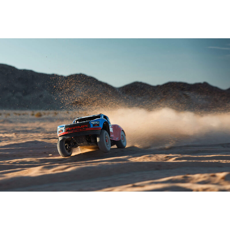 ARRMA 1/8 MOJAVE 4X4 4S BLX Desert Truck RTR, Blue
