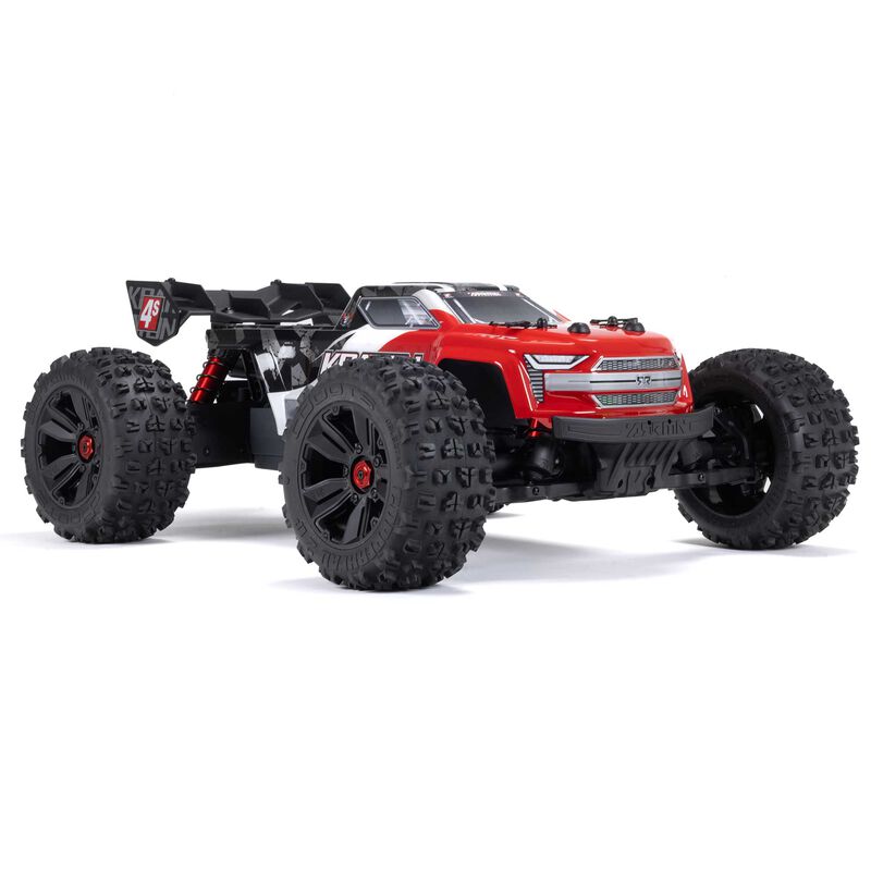 ARRMA 1/10 KRATON 4X4 4S V2 BLX Speed Monster Truck RTR, Red