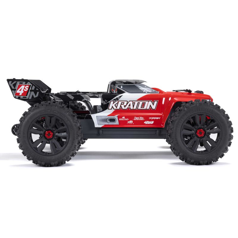 ARRMA 1/10 KRATON 4X4 4S V2 BLX Speed Monster Truck RTR, Red