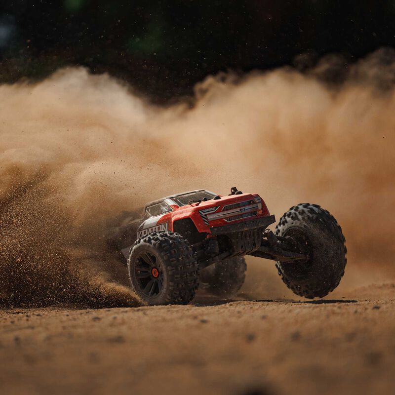 ARRMA 1/10 KRATON 4X4 4S V2 BLX Speed Monster Truck RTR, Red