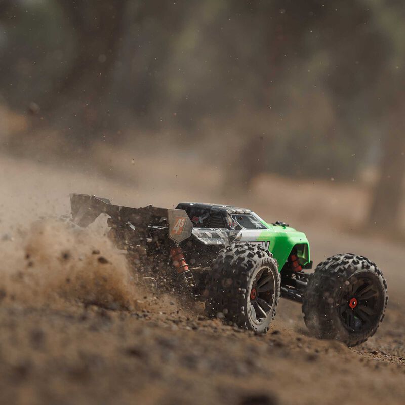 ARRMA 1/10 KRATON 4X4 4S V2 BLX Speed Monster Truck RTR, Green