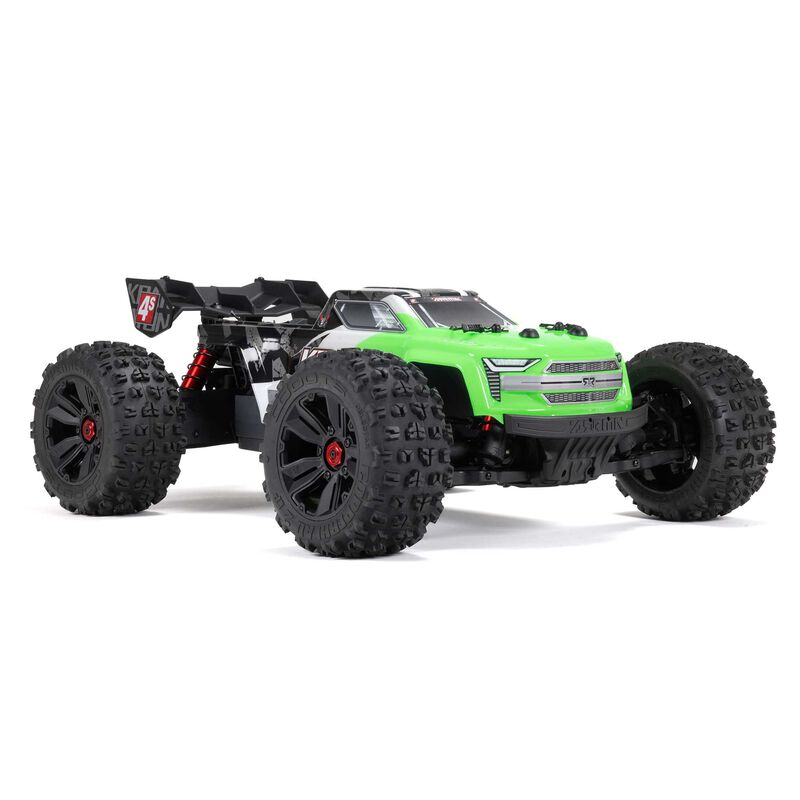 ARRMA 1/10 KRATON 4X4 4S V2 BLX Speed Monster Truck RTR, Green