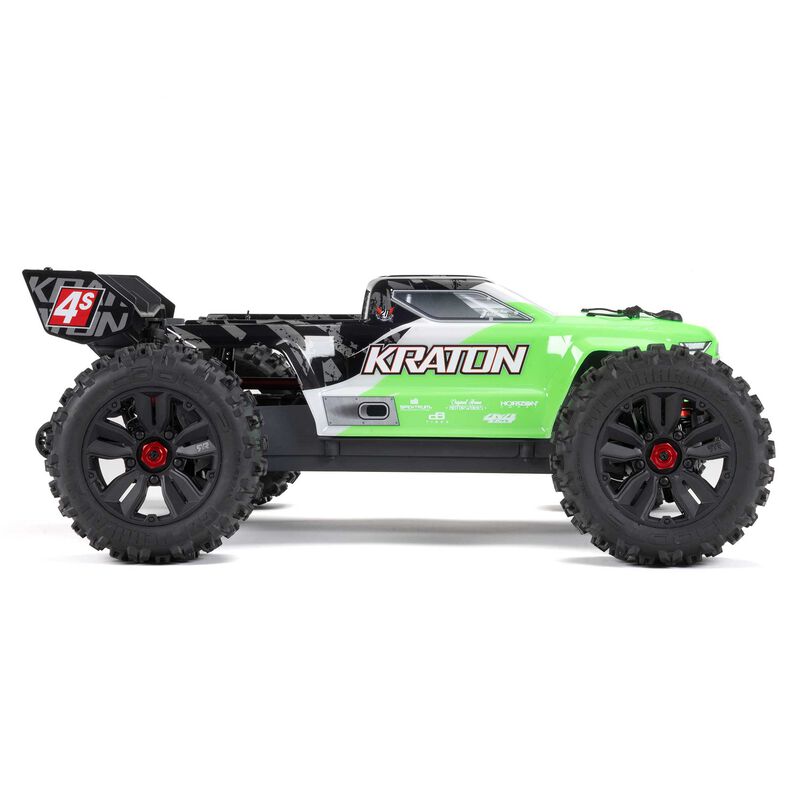 ARRMA 1/10 KRATON 4X4 4S V2 BLX Speed Monster Truck RTR, Green