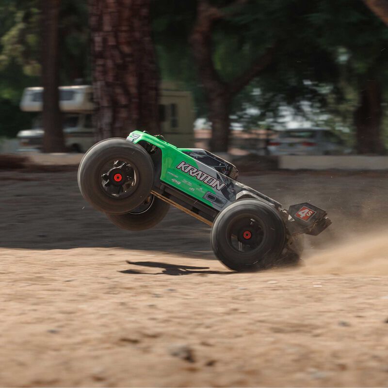ARRMA 1/10 KRATON 4X4 4S V2 BLX Speed Monster Truck RTR, Green