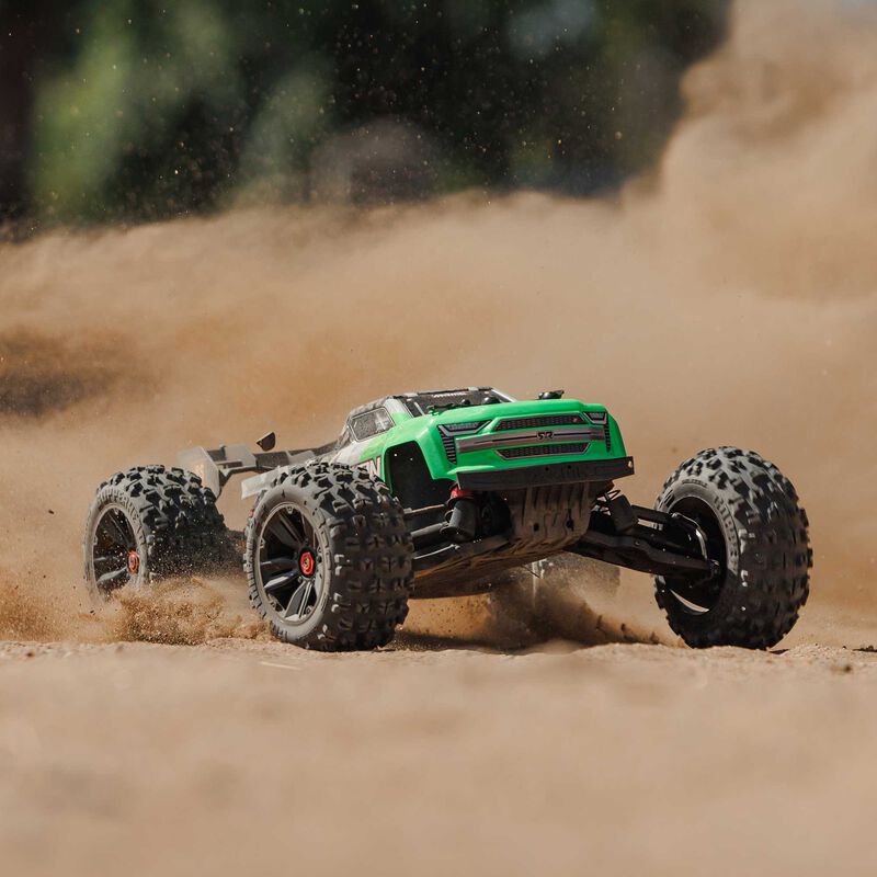 ARRMA 1/10 KRATON 4X4 4S V2 BLX Speed Monster Truck RTR, Green