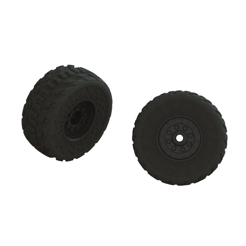 Arrma dBoots FIRETEAM Tire Set, Glued (2)