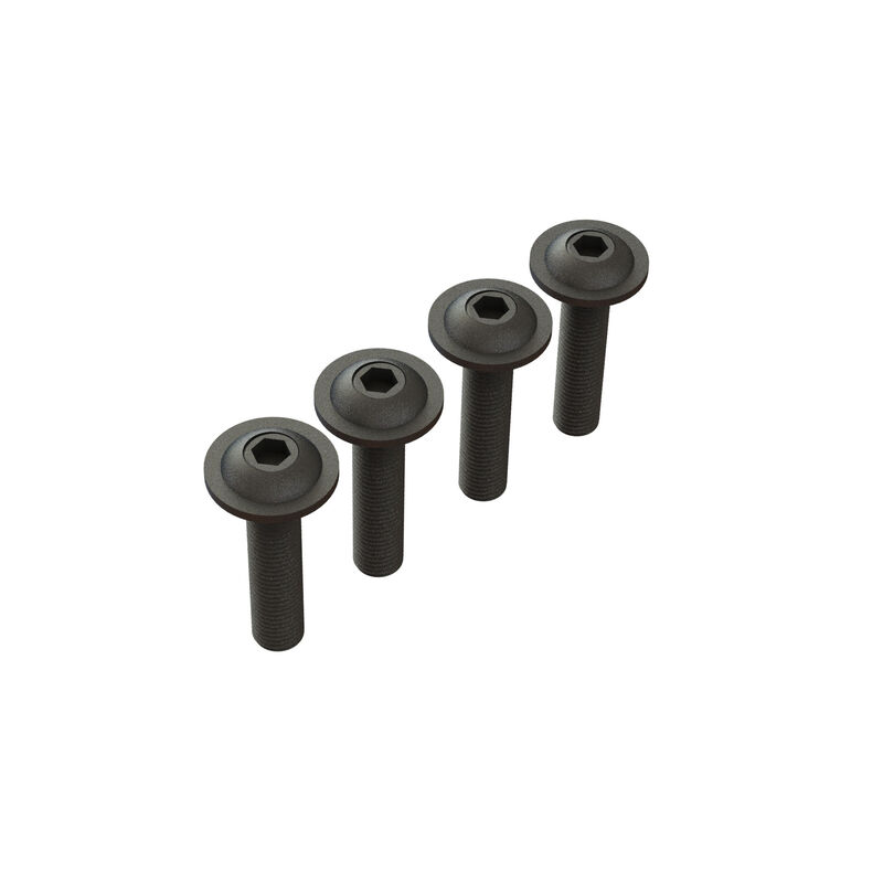 ARRMA Button Head Screw Flanged M4x18mm (4)