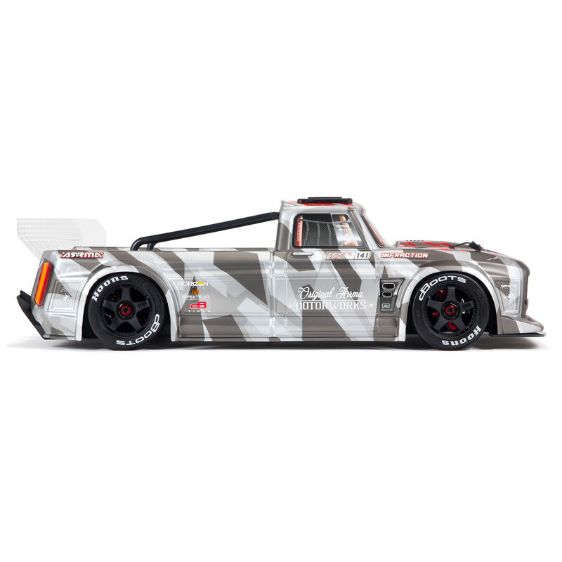 ARRMA 1/7 INFRACTION 6S BLX V2 All-Road Truck RTR, Silver