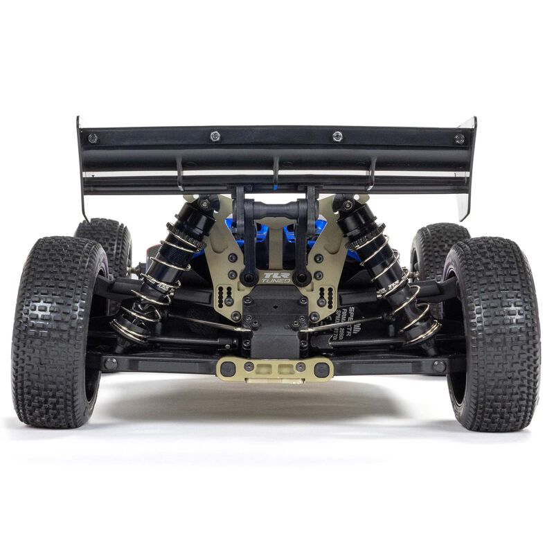 ARRMA 1/8 TLR Tuned TYPHON 6S 4X4 BLX Buggy RTR, Red/Blue
