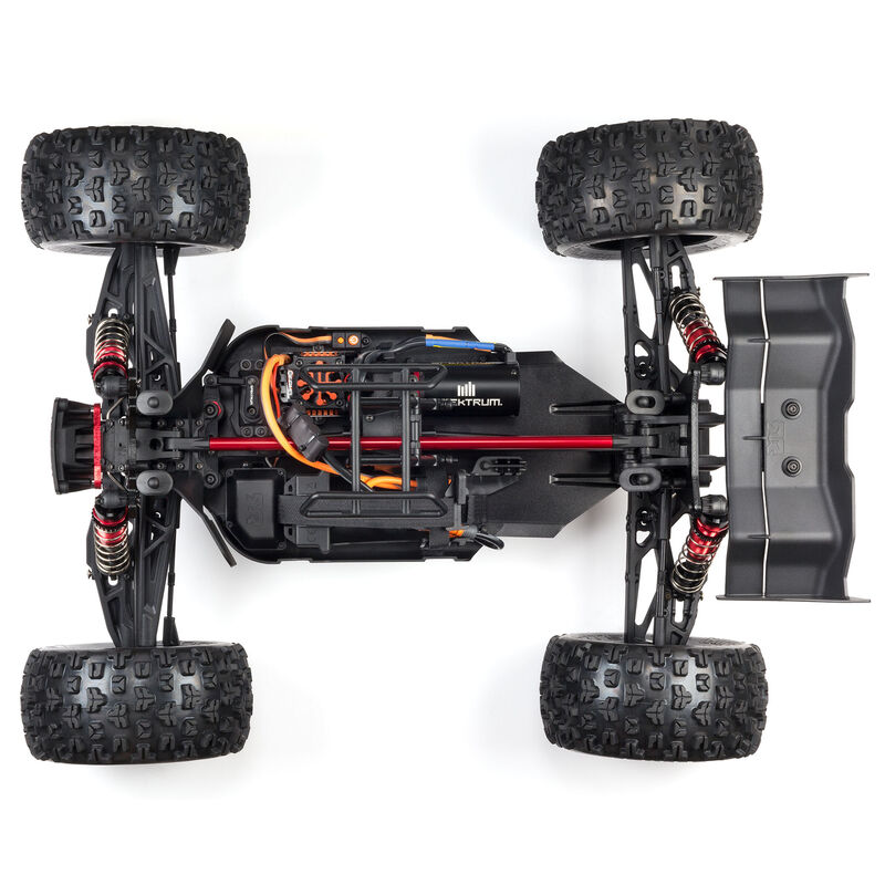 ARRMA 1/8 KRATON 6S V5 4WD BLX Speed Monster Truck with Spektrum Firma RTR, Red