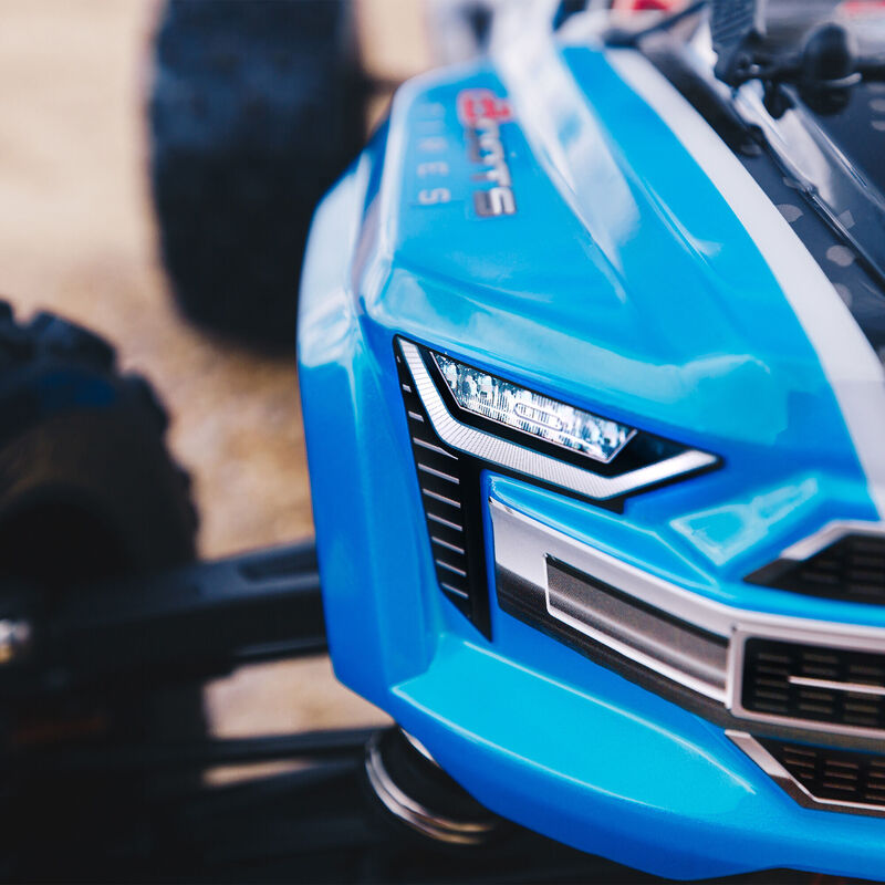 ARRMA 1/8 KRATON 6S V5 4WD BLX Speed Monster Truck with Spektrum Firma RTR, Blue