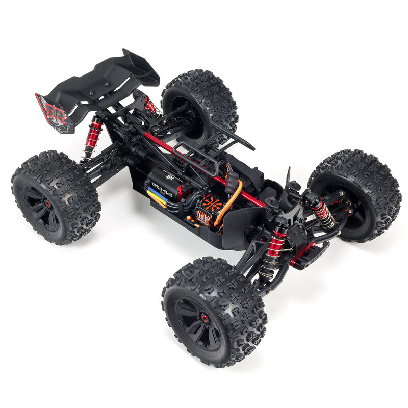 ARRMA 1/8 KRATON 6S V5 4WD BLX Speed Monster Truck with Spektrum Firma RTR, Blue