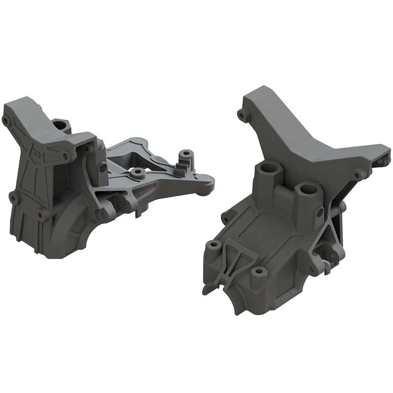 ARRMA Composite Front Rear Upper Gearbox Covers and Shock Tower AR320399