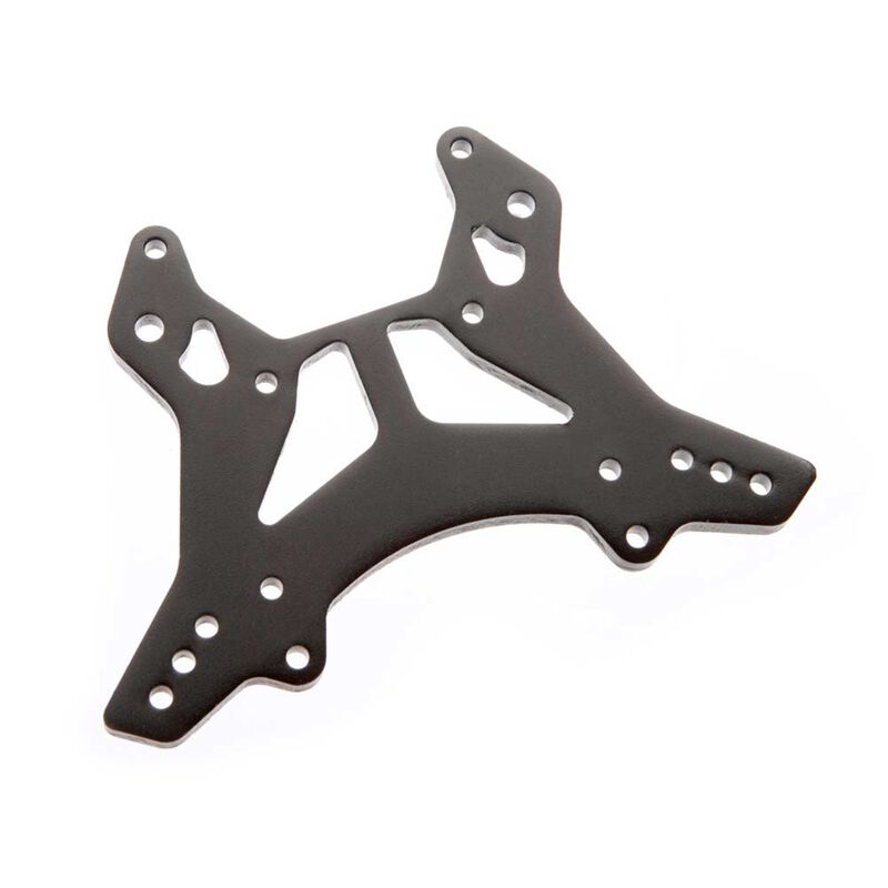 ARRMA Shock Tower Front L Aluminum Black: Kraton AR330220