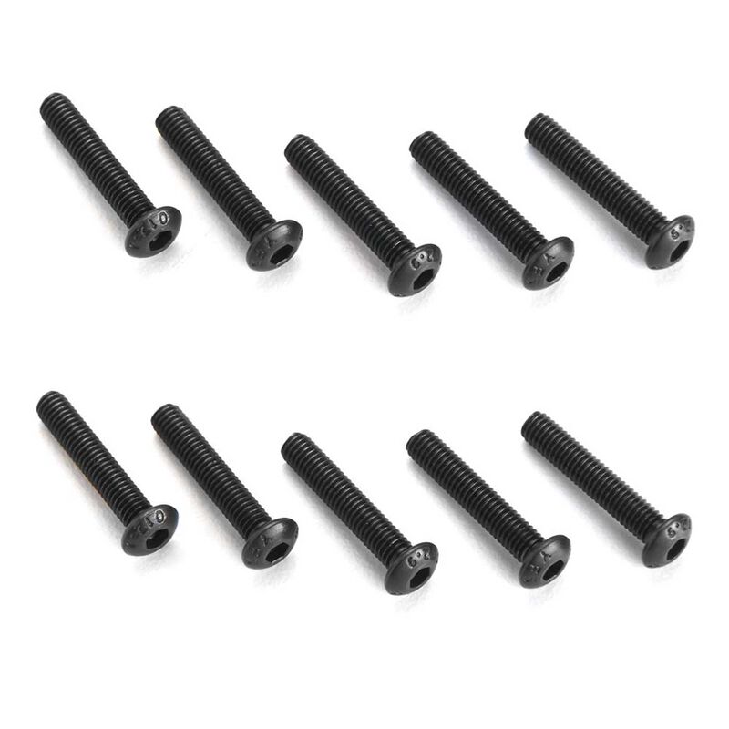 ARRMA Button Head Screw 3x16mm (10) AR721316