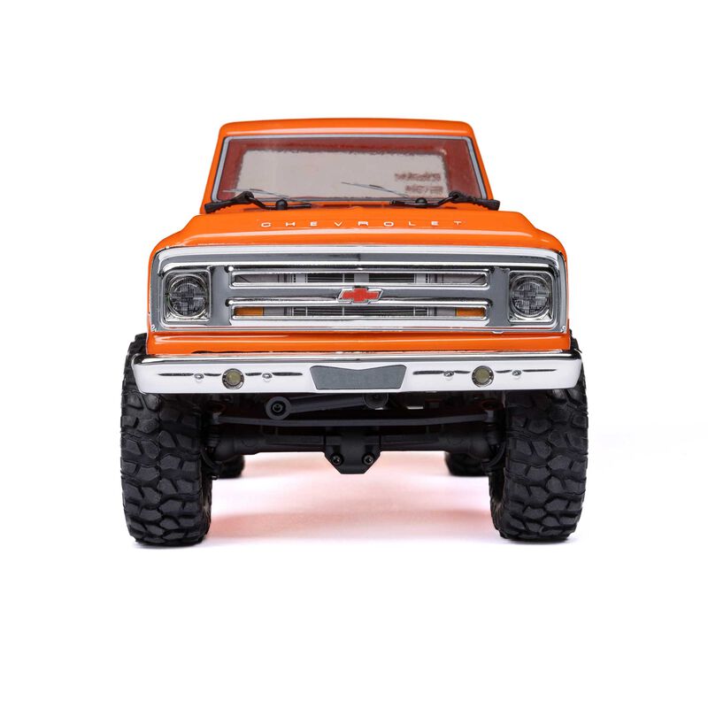 Axial 1/24 SCX24 1967 Chevrolet C10 4WD Brushed Truck RTR, Orange