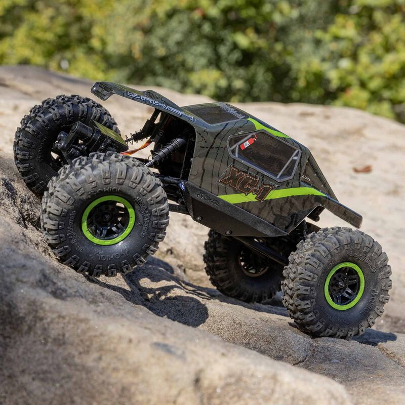 Axial 1/24 AX24 XC-1 4WS Crawler Brushed RTR, Green