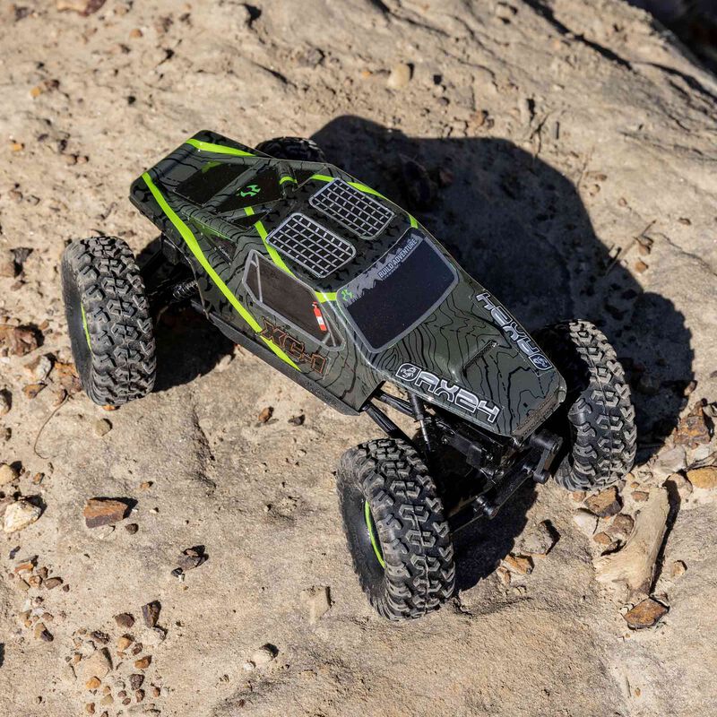 Axial 1/24 AX24 XC-1 4WS Crawler Brushed RTR, Green