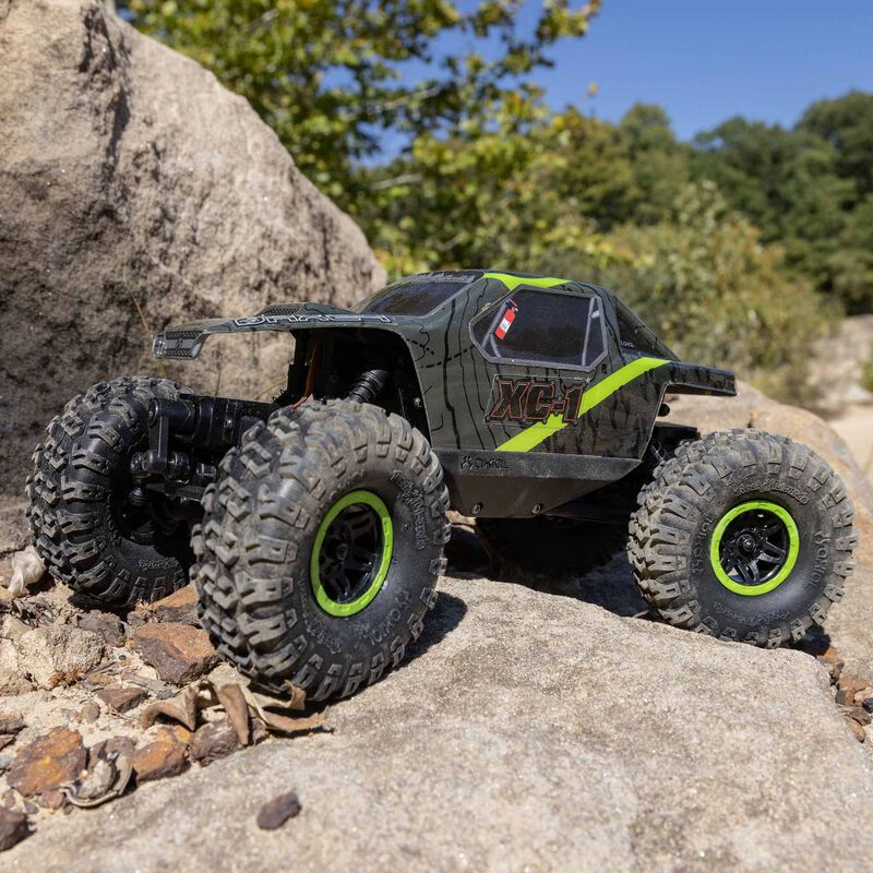 Axial 1/24 AX24 XC-1 4WS Crawler Brushed RTR, Green