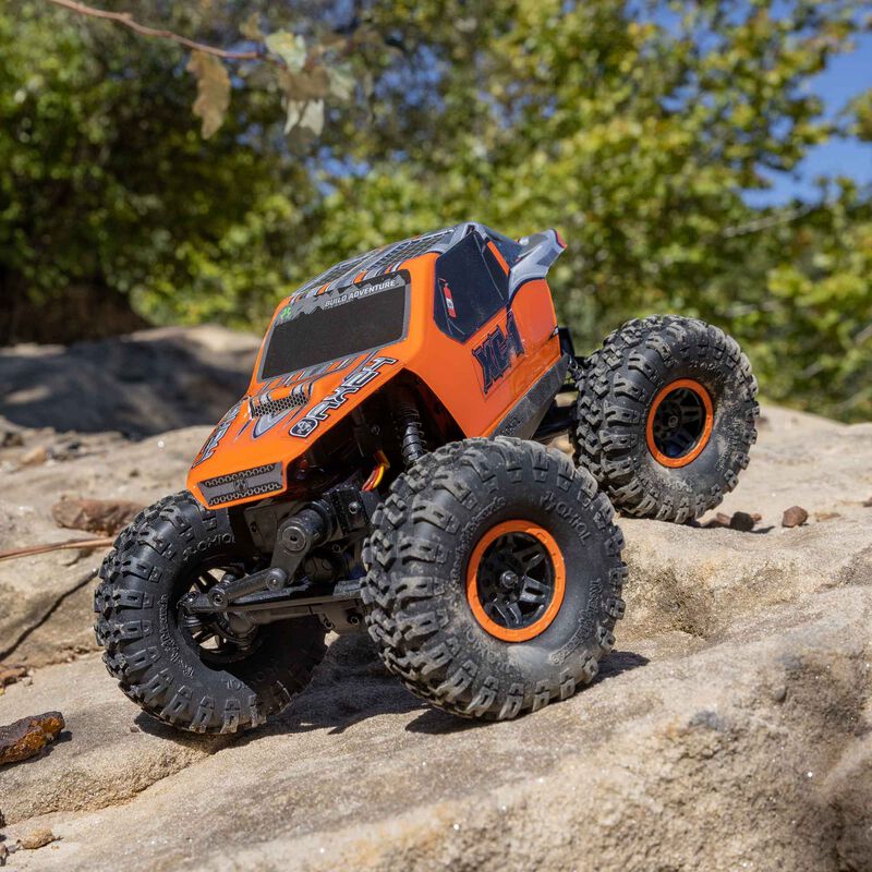 Axial 1/24 AX24 XC-1 4WS Crawler Brushed RTR, Orange