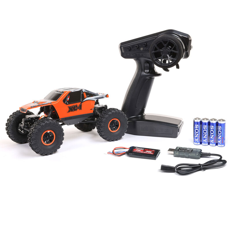 Axial 1/24 AX24 XC-1 4WS Crawler Brushed RTR, Orange