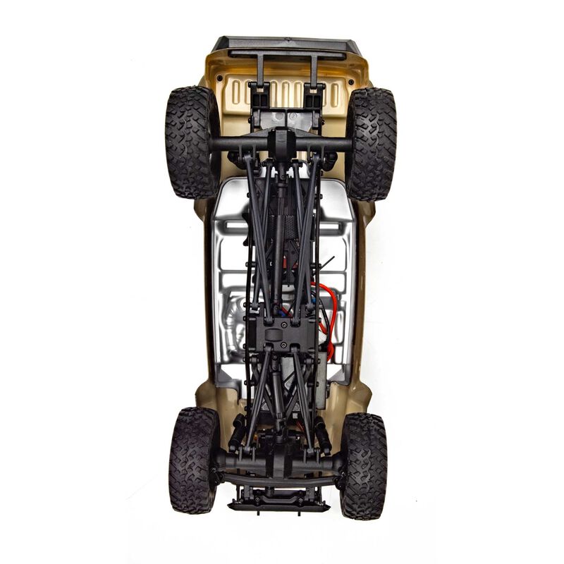 Axial Racing 1/24 SCX24 Jeep JT Gladiator 4WD Rock Crawler Brushed RTR, Beige