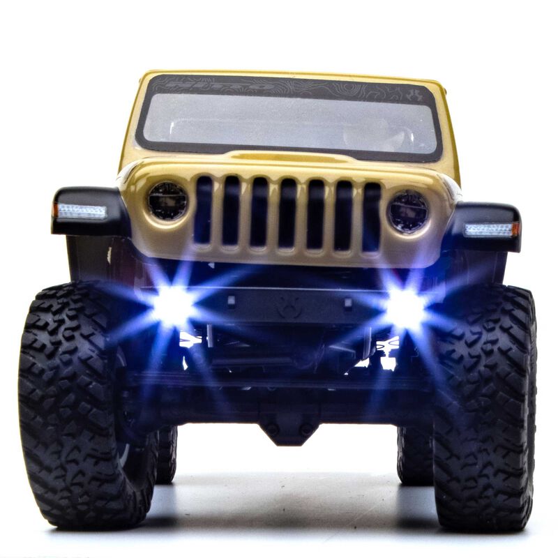 Axial Racing 1/24 SCX24 Jeep JT Gladiator 4WD Rock Crawler Brushed RTR, Beige