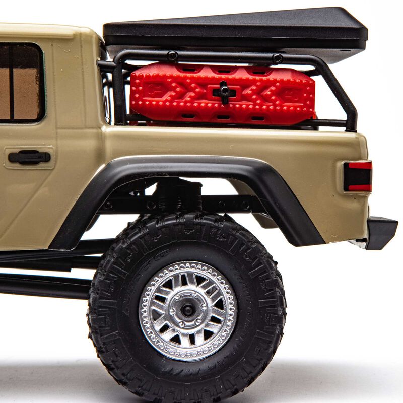 Axial Racing 1/24 SCX24 Jeep JT Gladiator 4WD Rock Crawler Brushed RTR, Beige