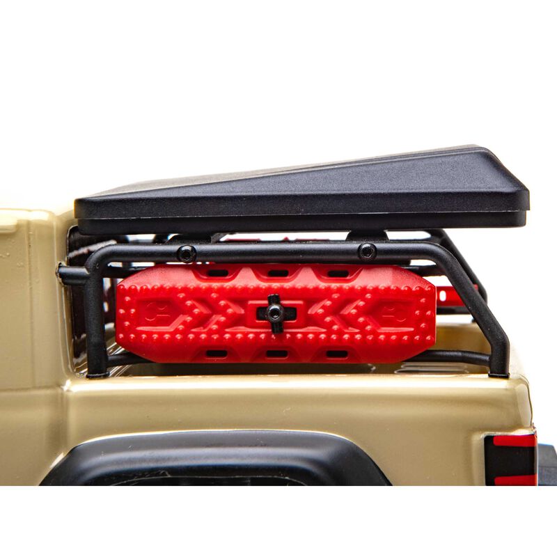Axial Racing 1/24 SCX24 Jeep JT Gladiator 4WD Rock Crawler Brushed RTR, Beige