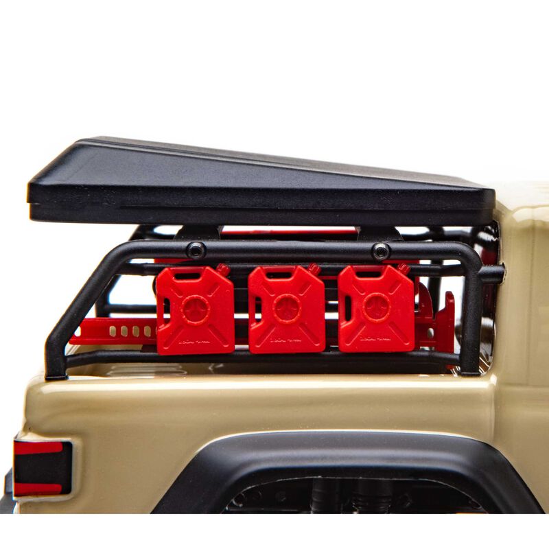 Axial Racing 1/24 SCX24 Jeep JT Gladiator 4WD Rock Crawler Brushed RTR, Beige