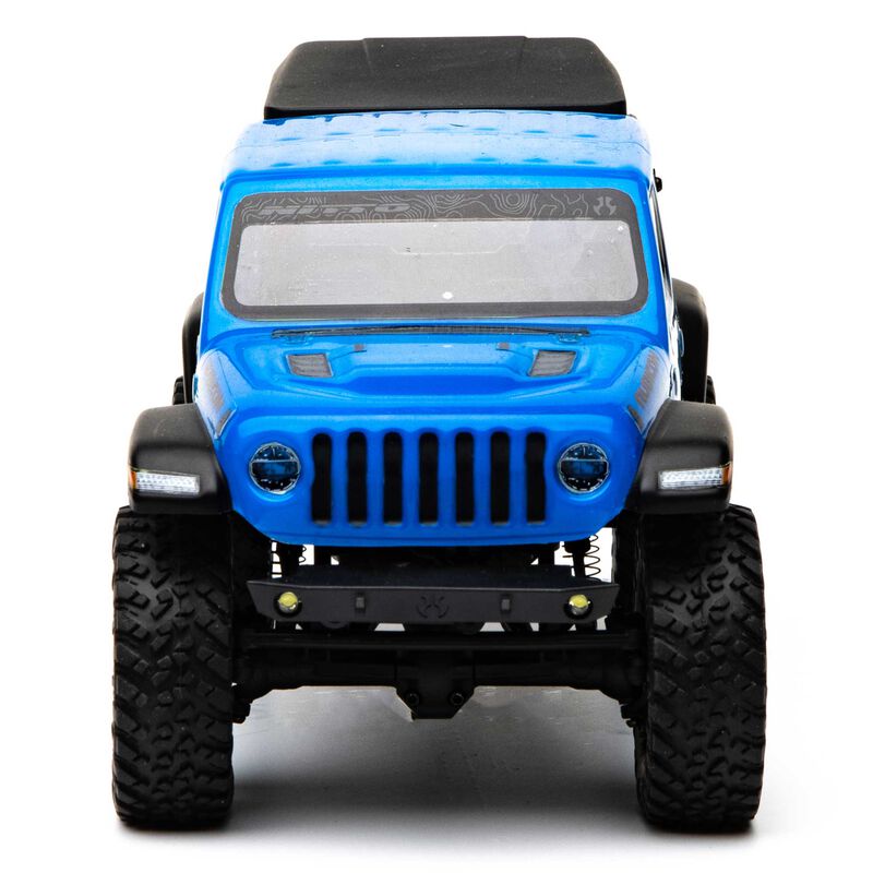 Axial Racing 1/24 SCX24 Jeep JT Gladiator 4WD Rock Crawler Brushed RTR, Blue