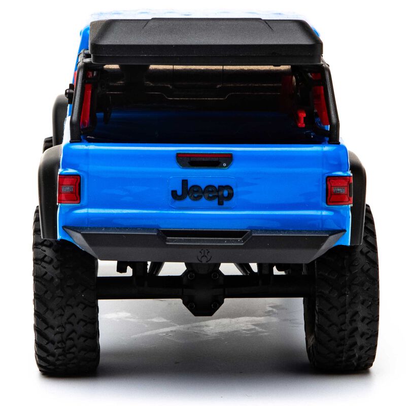 Axial Racing 1/24 SCX24 Jeep JT Gladiator 4WD Rock Crawler Brushed RTR, Blue