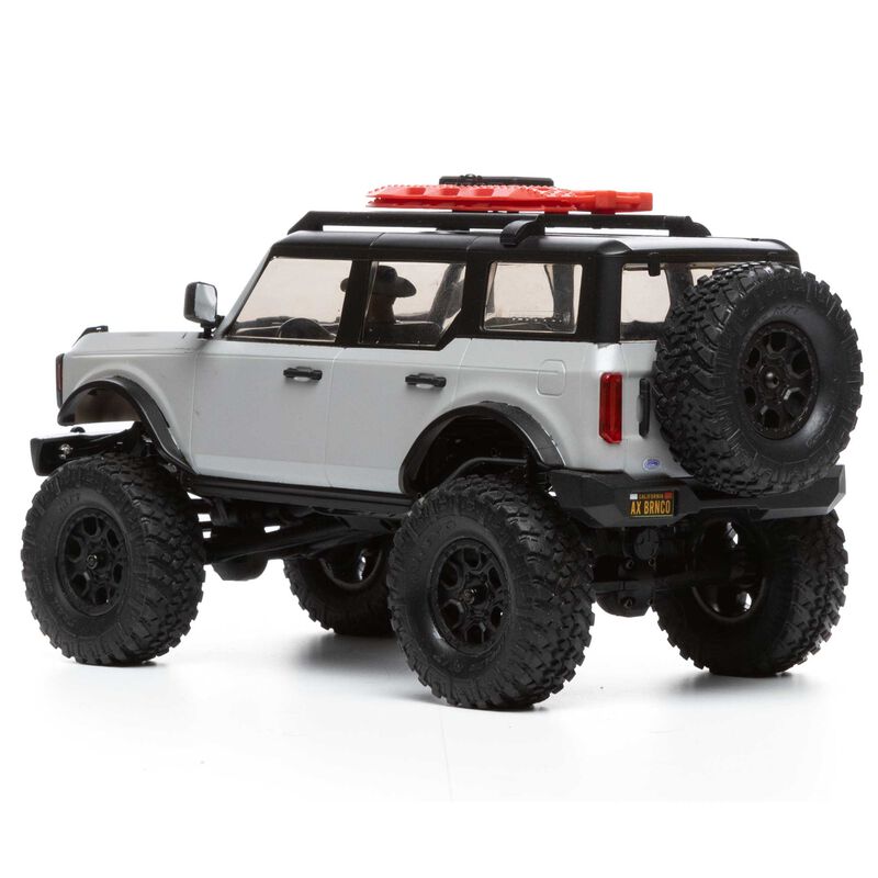 Axial 1/24 SCX24 2021 Ford Bronco 4WD Truck Brushed RTR, Grey