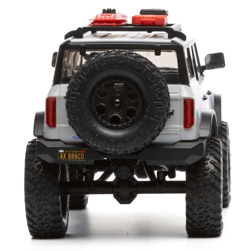 Axial 1/24 SCX24 2021 Ford Bronco 4WD Truck Brushed RTR, Grey