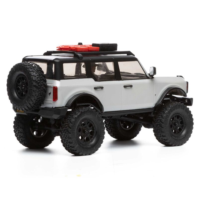 Axial 1/24 SCX24 2021 Ford Bronco 4WD Truck Brushed RTR, Grey