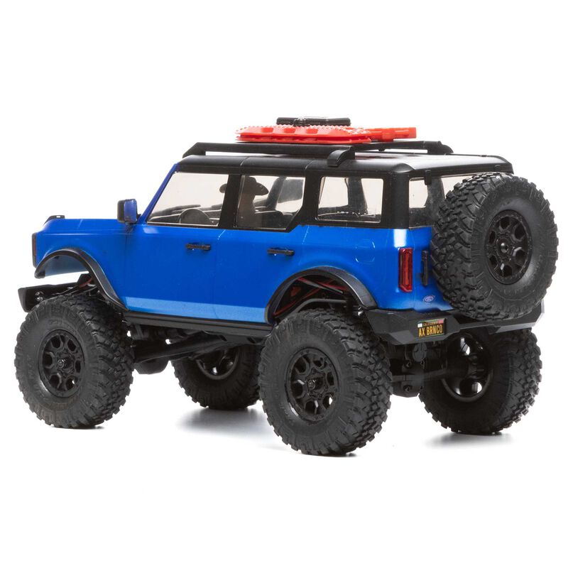 Axial 1/24 SCX24 2021 Ford Bronco 4WD Truck Brushed RTR, Blue