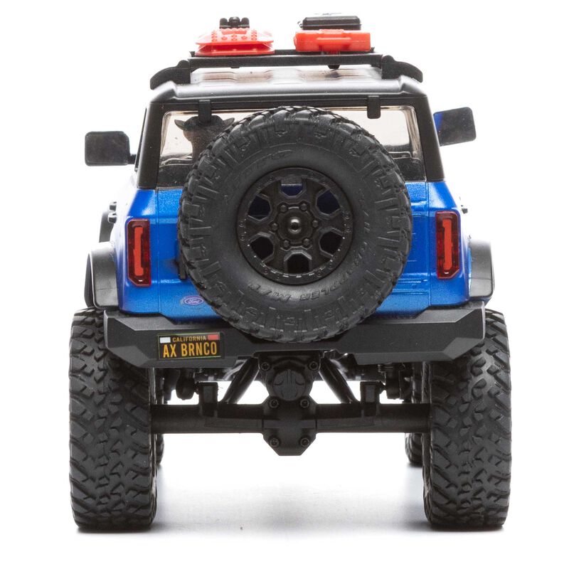 Axial 1/24 SCX24 2021 Ford Bronco 4WD Truck Brushed RTR, Blue