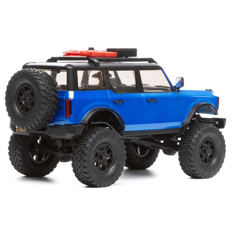 Axial 1/24 SCX24 2021 Ford Bronco 4WD Truck Brushed RTR, Blue