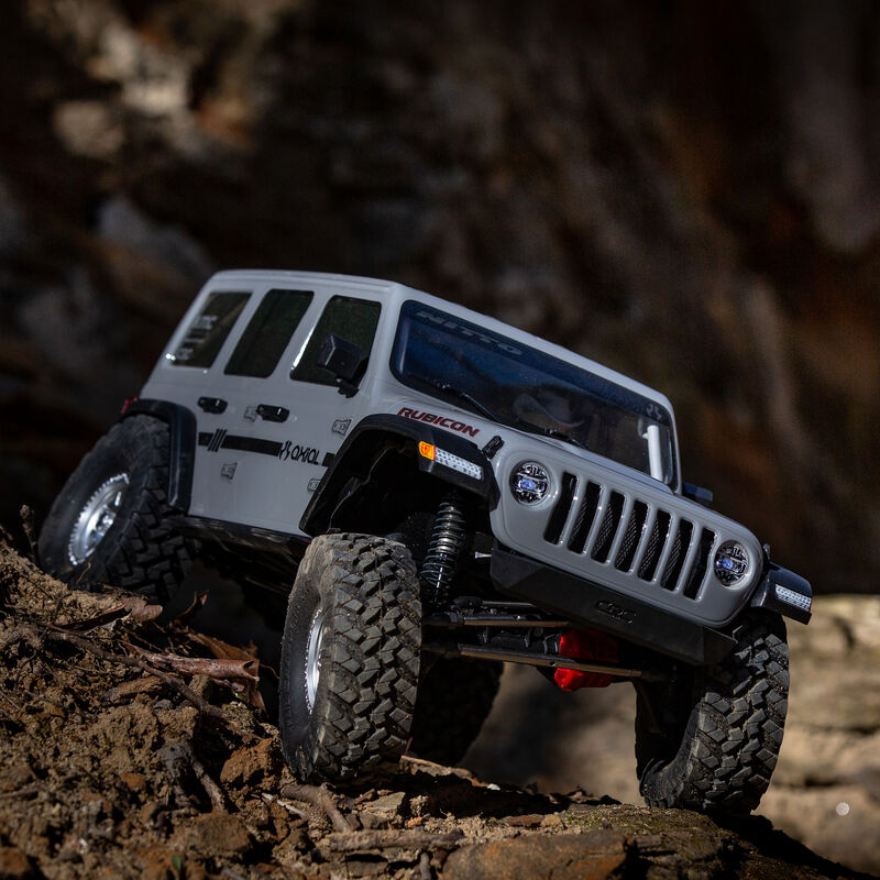 Axial 1/10 SCX10 III Jeep JLU Wrangler with Portals RTR, Gray