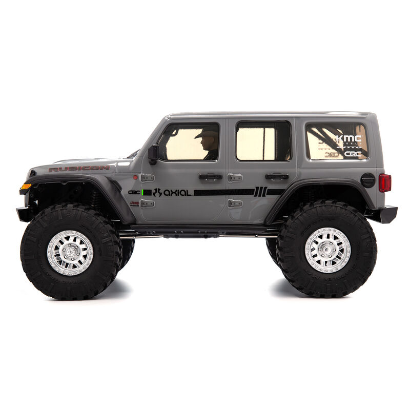 Axial 1/10 SCX10 III Jeep JLU Wrangler with Portals RTR, Gray
